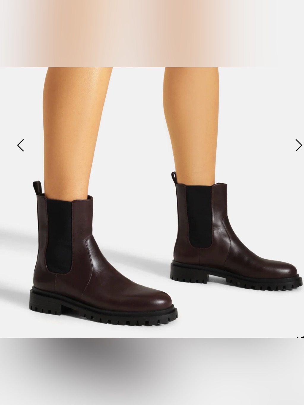 Arezzo Brandy Low Block Leather Boots